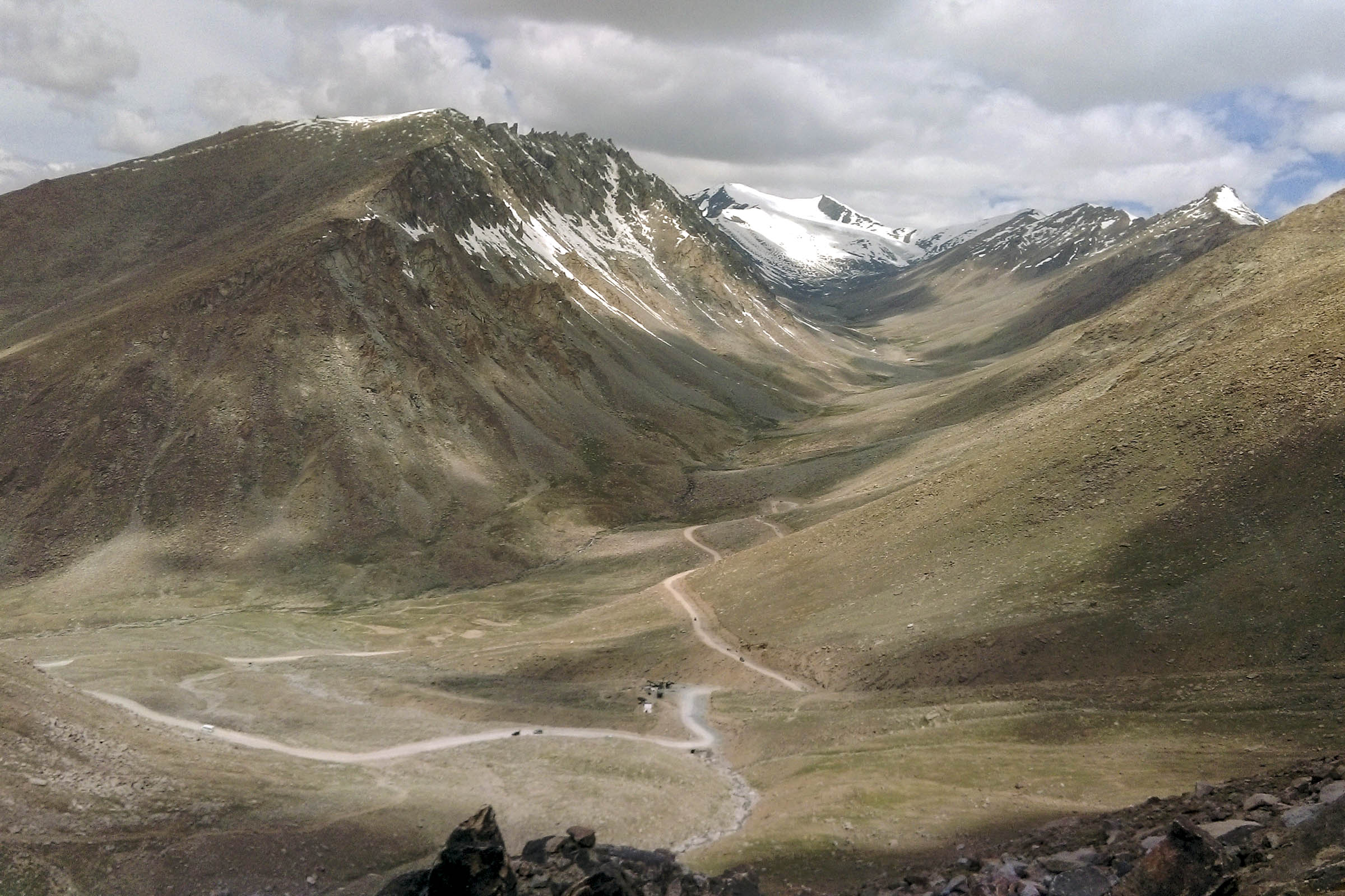 Mountains and roads