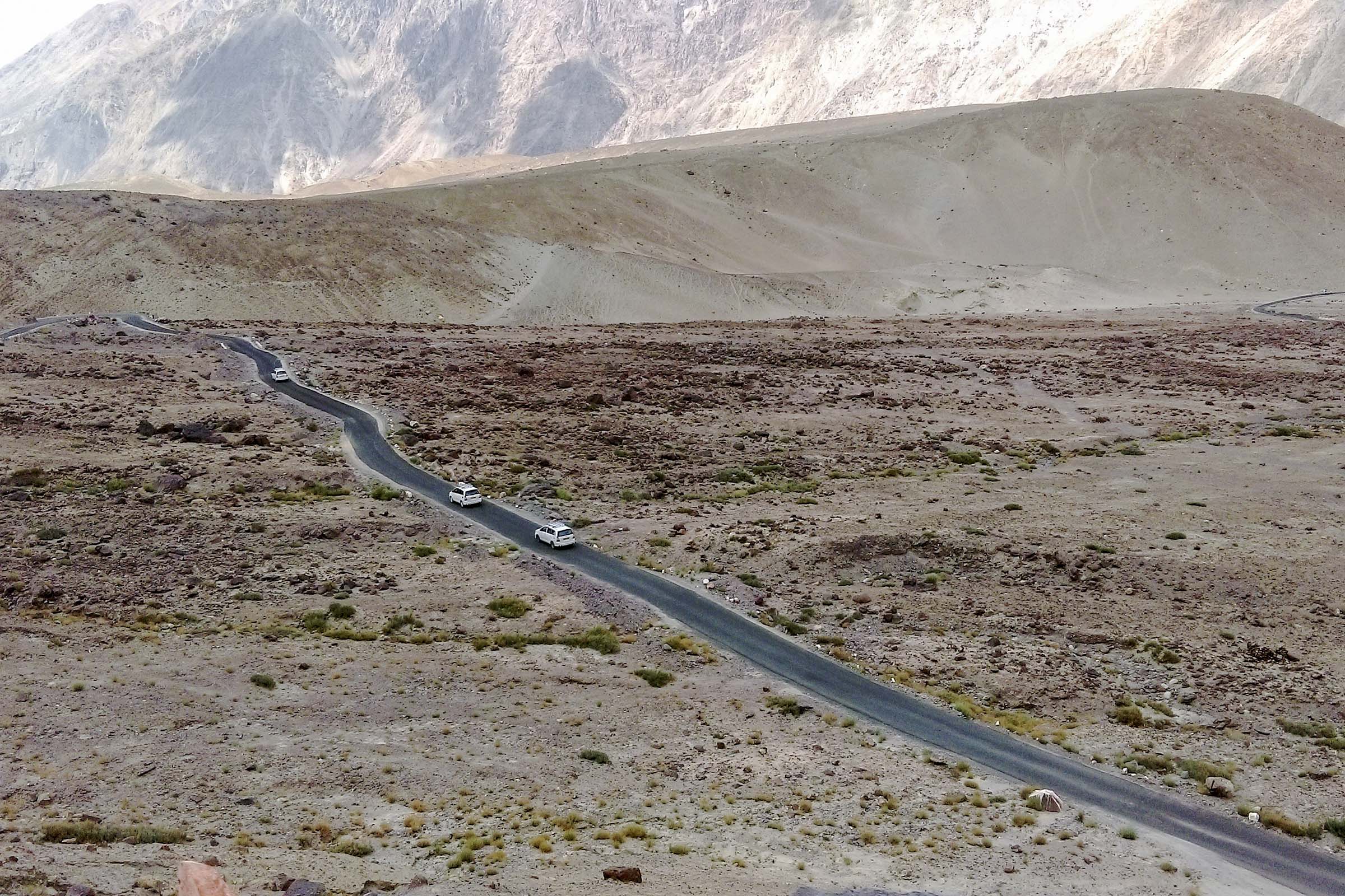 Road to Diksit Monastery