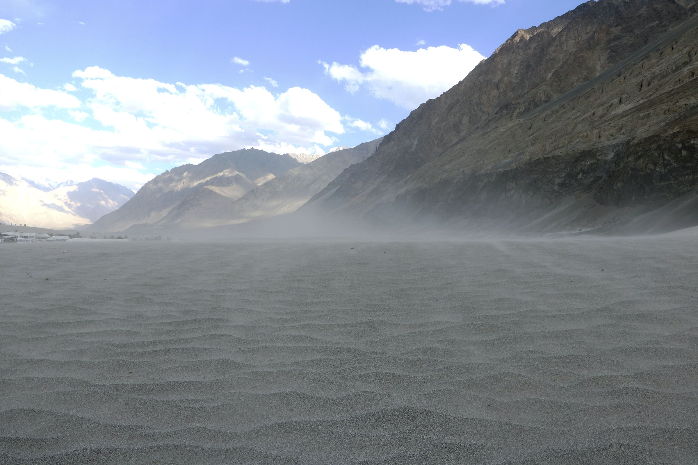 Sand dunes at Nubra Valley