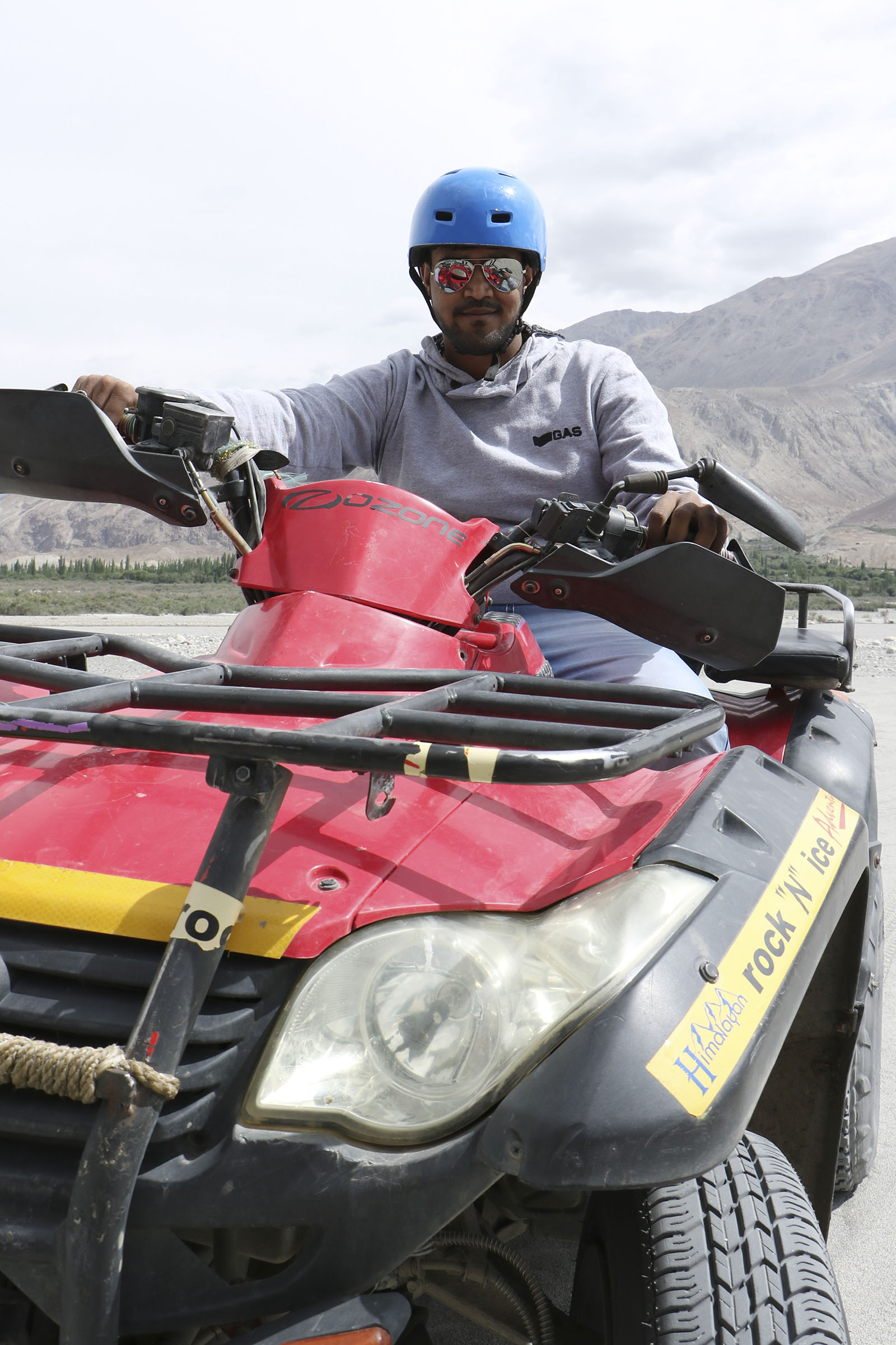 Atv ride at Khalsar Nubra Valley